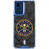 NBA Denver Nuggets Dark Rust Moto G 5G (2024) Clear Case